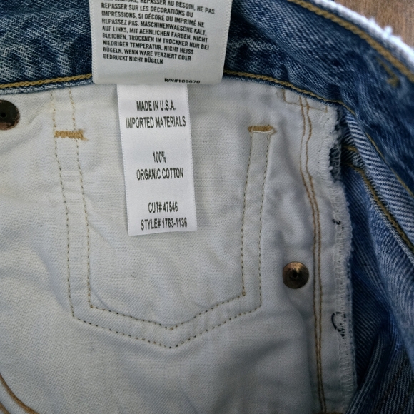 Citizens Of Humanity Sacha High Rise Wide Leg Button Fly Jean in Promise Size 26 - Picture 16 of 16